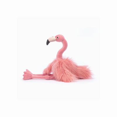 Jellycat Rosario Flamingo Birds USA | 90728QPYD